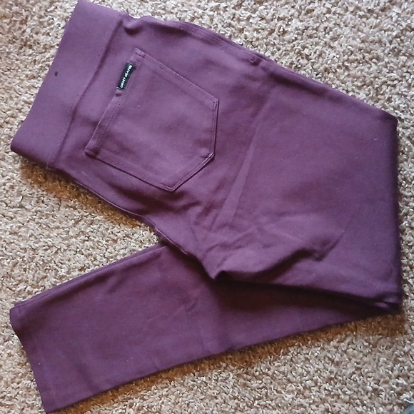 DKNY purple stretch jeggins size small - Picture 2 of 15